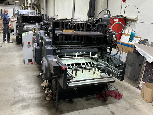 Heidelberg Cylinder SBG with Hot Foil