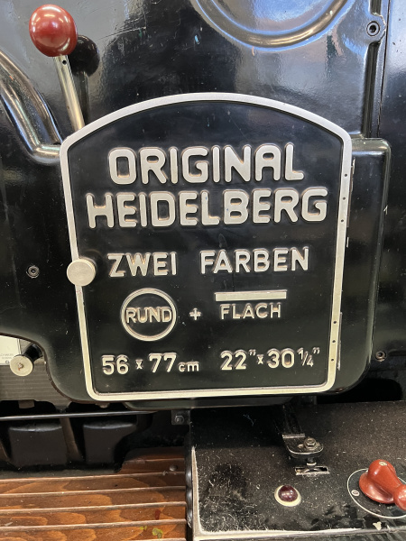 Heidelberg Cylinder SBGZ